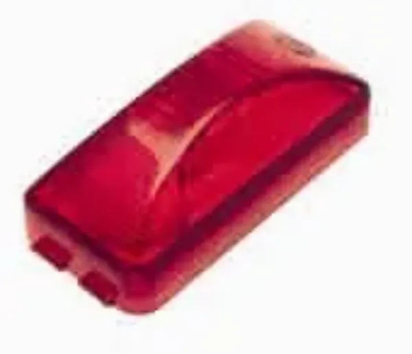 1 x 2.5 Inch Red Incandescent Marker Light – Single Bulb