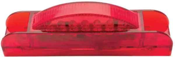 4 Inch Red 7-LED Slim Marker Light