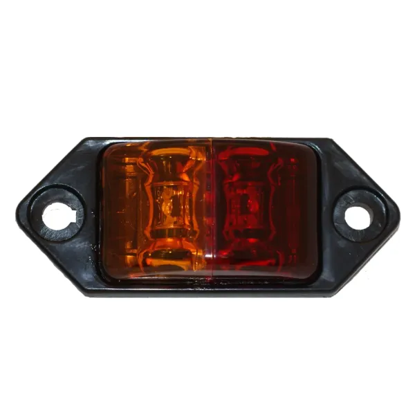 Charger Jr 2 LED Amber Red Marker Light Dual 450mm Leads