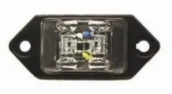 Charger Jr. Red 2-LED Marker & Clearance Light – Clear Lens, 2-Wire, 12V