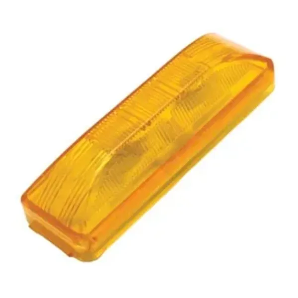 4.08 x 1.08 Inch Amber Incandescent Marker Light