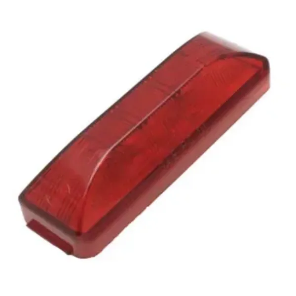 4.08 x 1.08 Inch Red Incandescent Marker Light