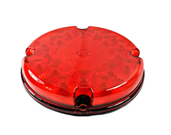 7-1/8-Inch Red LED Stop, Turn & Tail Light – 17 Diode, Surface Mount