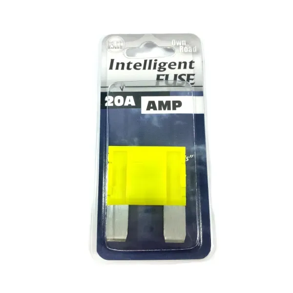 20-Amp Intelligent MAXI Blade Fuse – Glow-When-Blown Indicator, 1-Pack