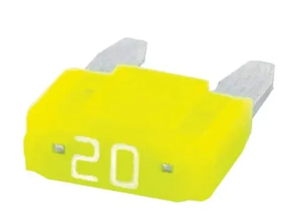 INTELLIGENT FUSE ASP MINI BLADE SERIES BULK PIECE 20 AMP