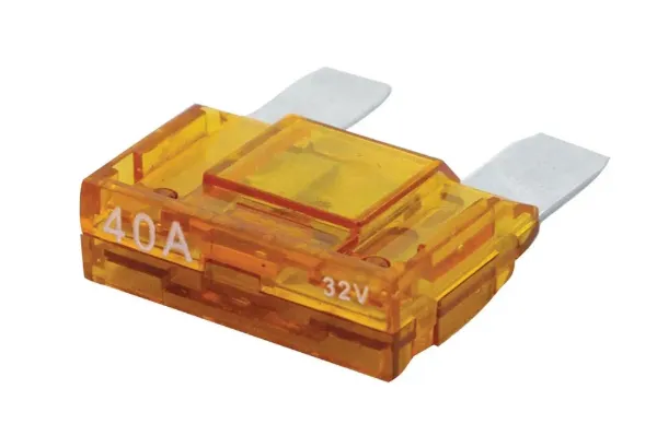 Amp Intelligent MAXI Blade Fuse – Glow-When-Blown Indicator, Bulk Single Piece