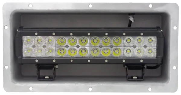 72W LED Flush Mount Work Light – Cast Aluminum Housing