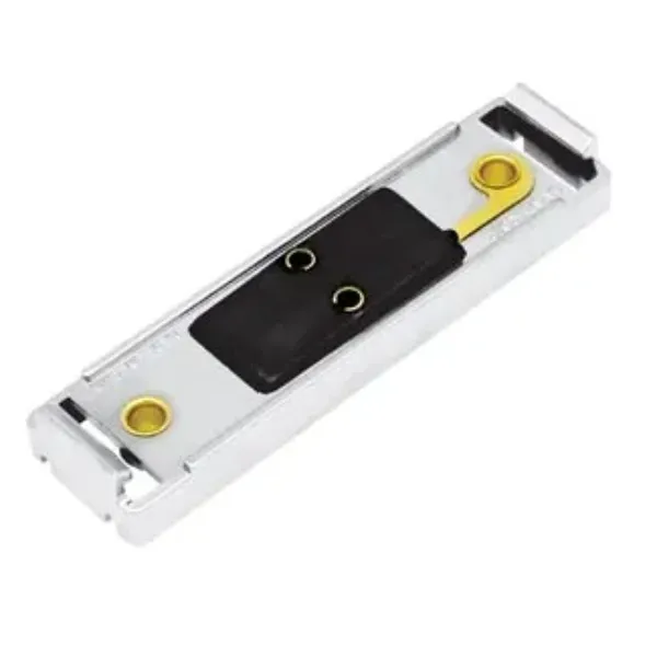 4.08 x 1.08 Inch Chrome Marker Light Base with Single Wire Lead