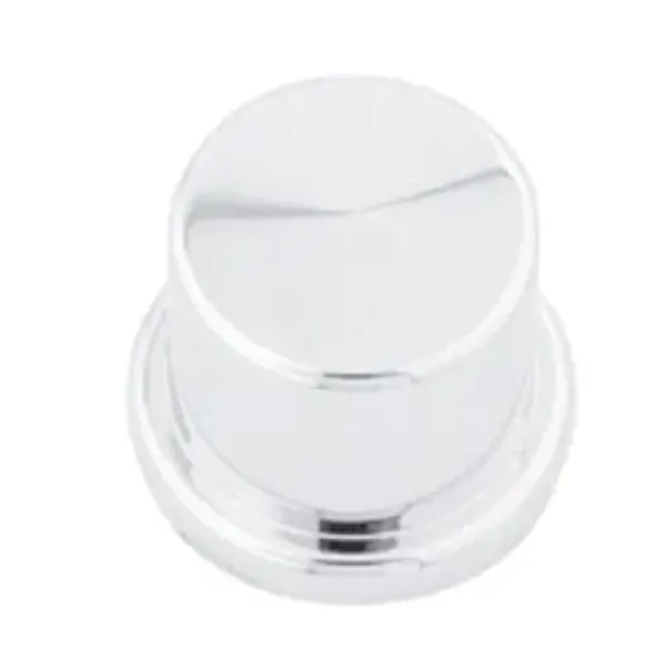 15/16 and 7/8 Inch Frame Bolt Cover Chrome Plated Plastic