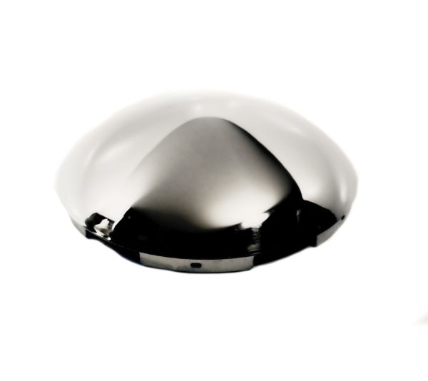 Front Baby Moon Hub Cap 22.5 and 24.5 Inch 6 Tab 220mm Bore Stainless Steel