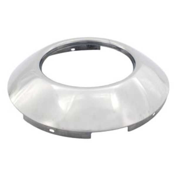 Front Baby Moon Hub Cap 22.5 and 24.5 Inch 5 Tab Hub Meter Hole 220mm Bore Stainless Steel