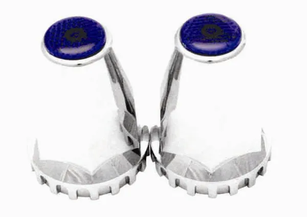 33mm Purple Reflective Screw-On Lug Nut Cover – Chrome-Plated Plastic