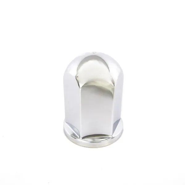 33mm Screw On Lug Nut Cover 2.75 Inch Tall Chrome Plastic
