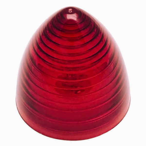 2 Inch Round Red Incandescent Beehive Marker Light