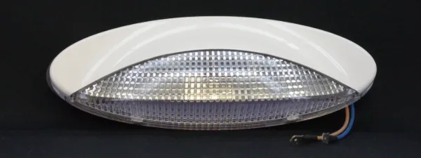 Euro-Style Surface-Mount LED Porch Light – 18 SMD, White Housing