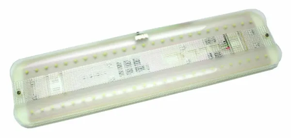 Wide Interior Utility LED Light 50 Diode Clear Lens With Three Way Switch