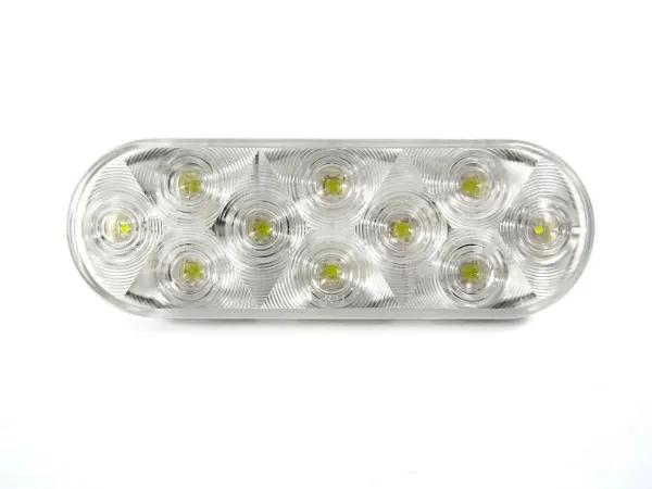 6" Oval LED Utility Light – Grommet Mount with Standard Plug