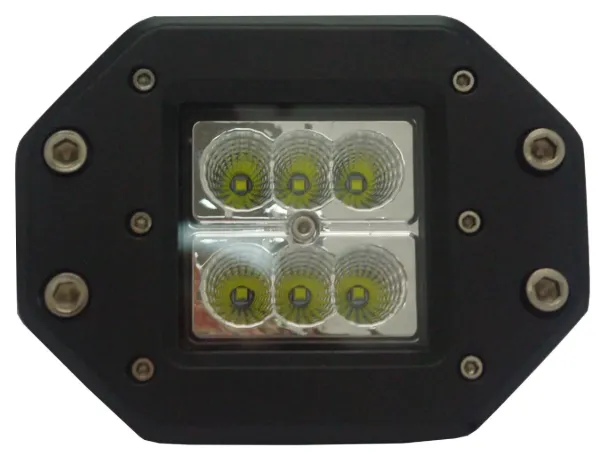 18W LED Flood Work Light – 1,530 Lumens, 10–30V