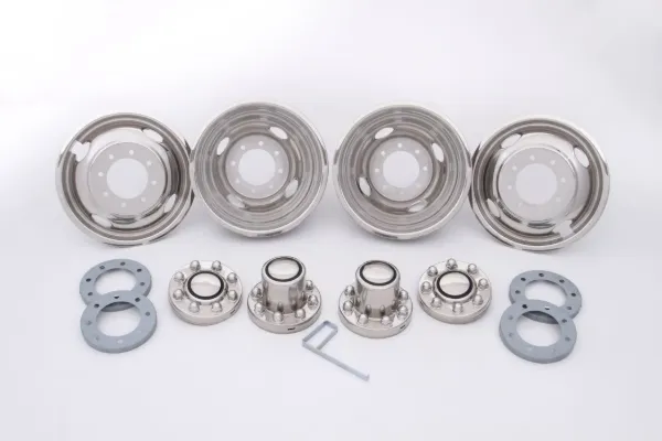 16" Wheel Simulator Set – 8-Lug Under-the-Lug Mount for 2002 Chevy Applications