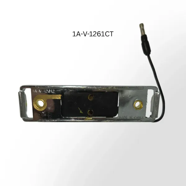 4.08 Inch x 1.08 Inch Chrome Marker Light Base with Bullet Connector