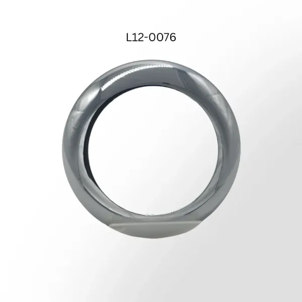 4 Inch Round Surface Mount Snap On Chrome Plastic Bezel