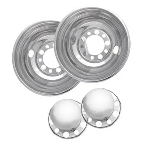 "Wheel Simulator Set Rear 24.5"" X 8.25"" 10/11.25"" 2 Hand Hole H-Duty Truck"