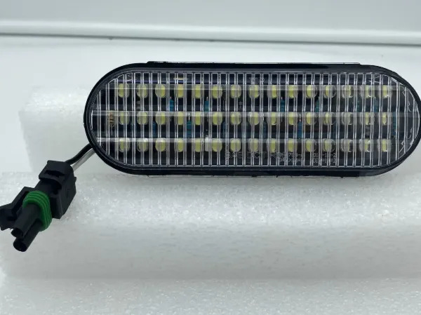 6 Inch Oval 45 LED Backup Light Hard Wired