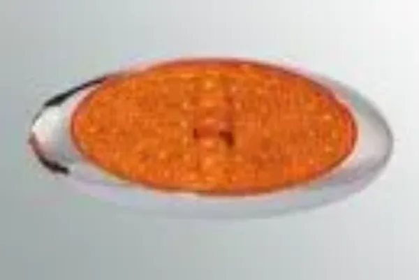 Turn Signal 48 Diode Amber W/ Chrome Bezel