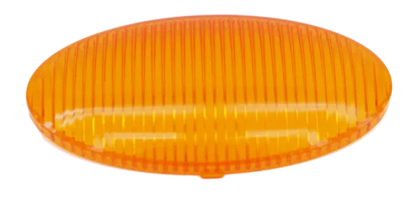 Oval Incandescent Amber W/O Switch 2 Bare Wire