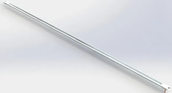72 Inch Low Profile LED Light Bar 6000K Aluminum Housing