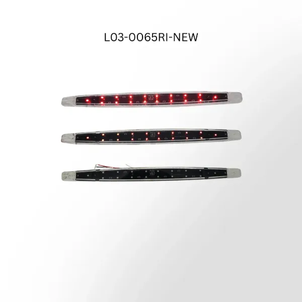 18-Inch Signature Series Red LED Stop, Turn & Tail Light Bar – Clear Lens, 18 SMD