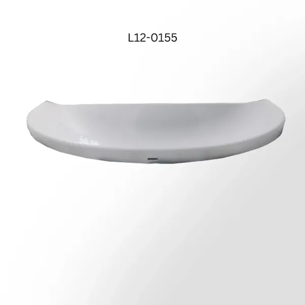 Paintable White Replacement Bezel for Euro-Style RV Porch Light