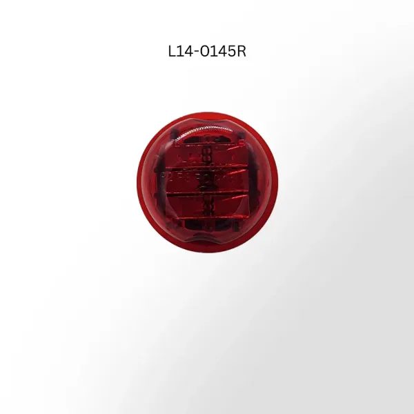 2" Round Red LED High Profile Marker/Clearance Light – 8 Diode, PC2