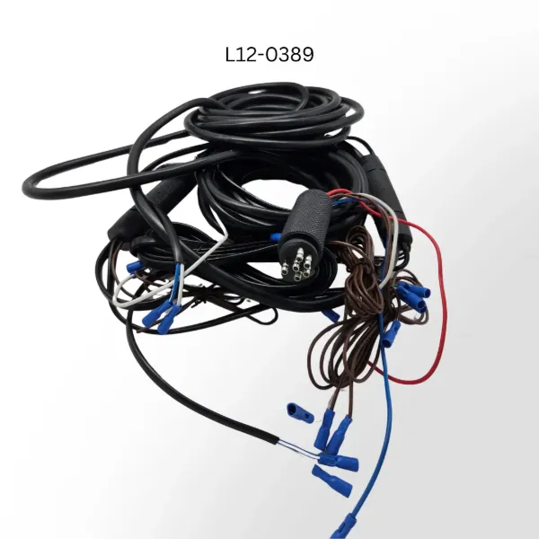 28ft Three Axle Trailer Wiring Harness with 6 Way M970 Plug