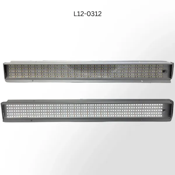 2 Foot Angled High Output LED Utility Light Bar 8100 Lumen Anodized Aluminum Frame