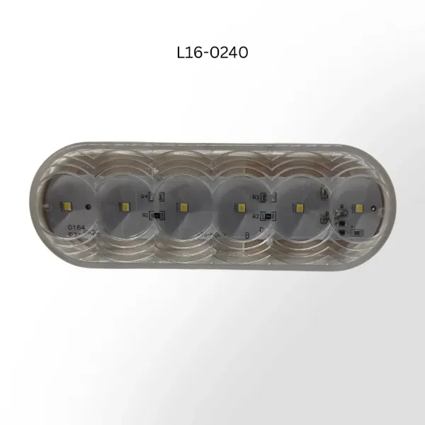 6 Inch Oval 6 LED Backup Light