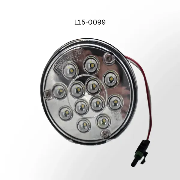 4-Inch Round White LED Canister Backup Light