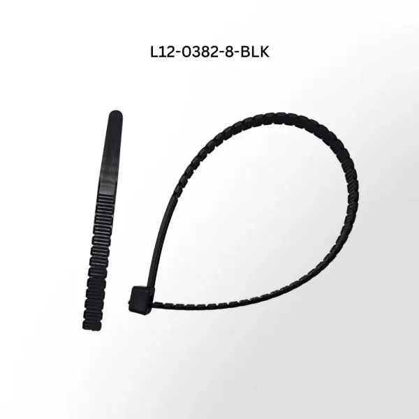 Speedi-Tie™ 8-Inch Breakaway Nylon Zip Ties – Black, 100 Pack