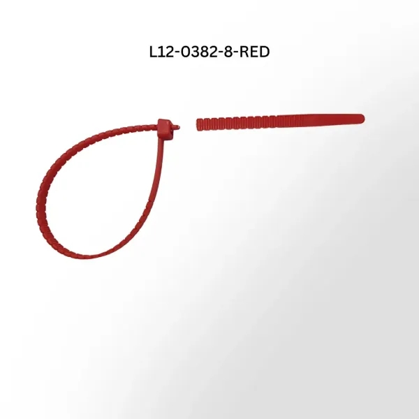 Speedi-Twist Breakaway Nylon Zip Tie 8 Inch Red 100 Pack