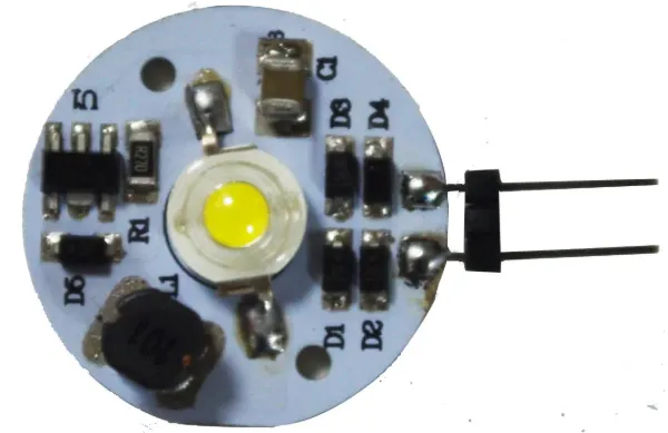 G4 Side Mount COB LED Bulb Cool White 5500K JC20 Replacement