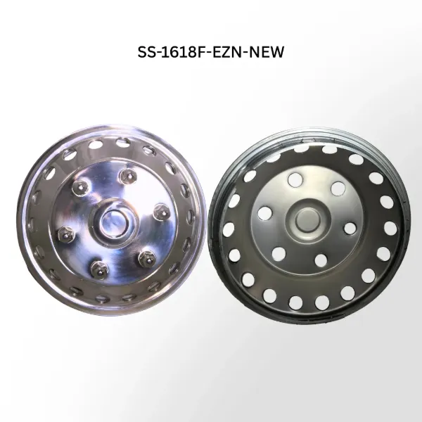 16" Sprinter Front Wheel Simulator Set – 6-Lug, 18 Hand Holes, Snap-On 5-Clip Retention