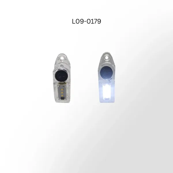 Compact Interior Utility LED Light 4500K 3 SMD With Switch And Leads