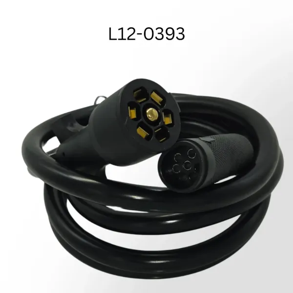108 inch Trailer Harness with 7 Way Nose End Plug and 6 Way M971 Plug
