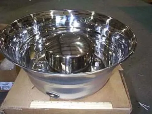 19.5" Rear Wheel Simulator – 8 Lug 275mm Bolt Pattern, 4 Hand Hole, Over-the-Lug Mount