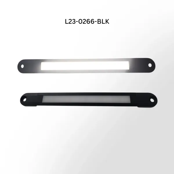 24-Inch Low-Profile High-Density LED Light Bar – 6000K Cool White, Black Housing with Wire Leads