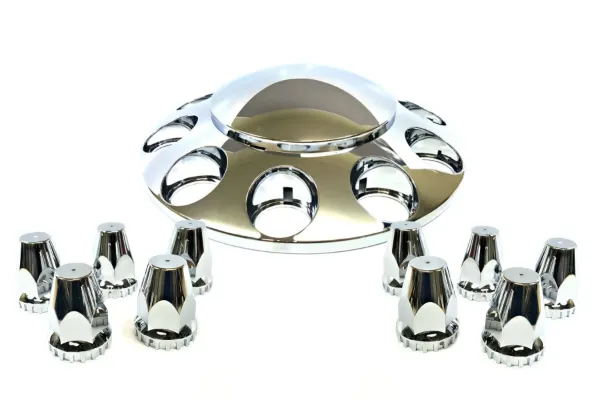 22.5" & 24.5" Front Axle Cover – 33mm Lug Nuts
